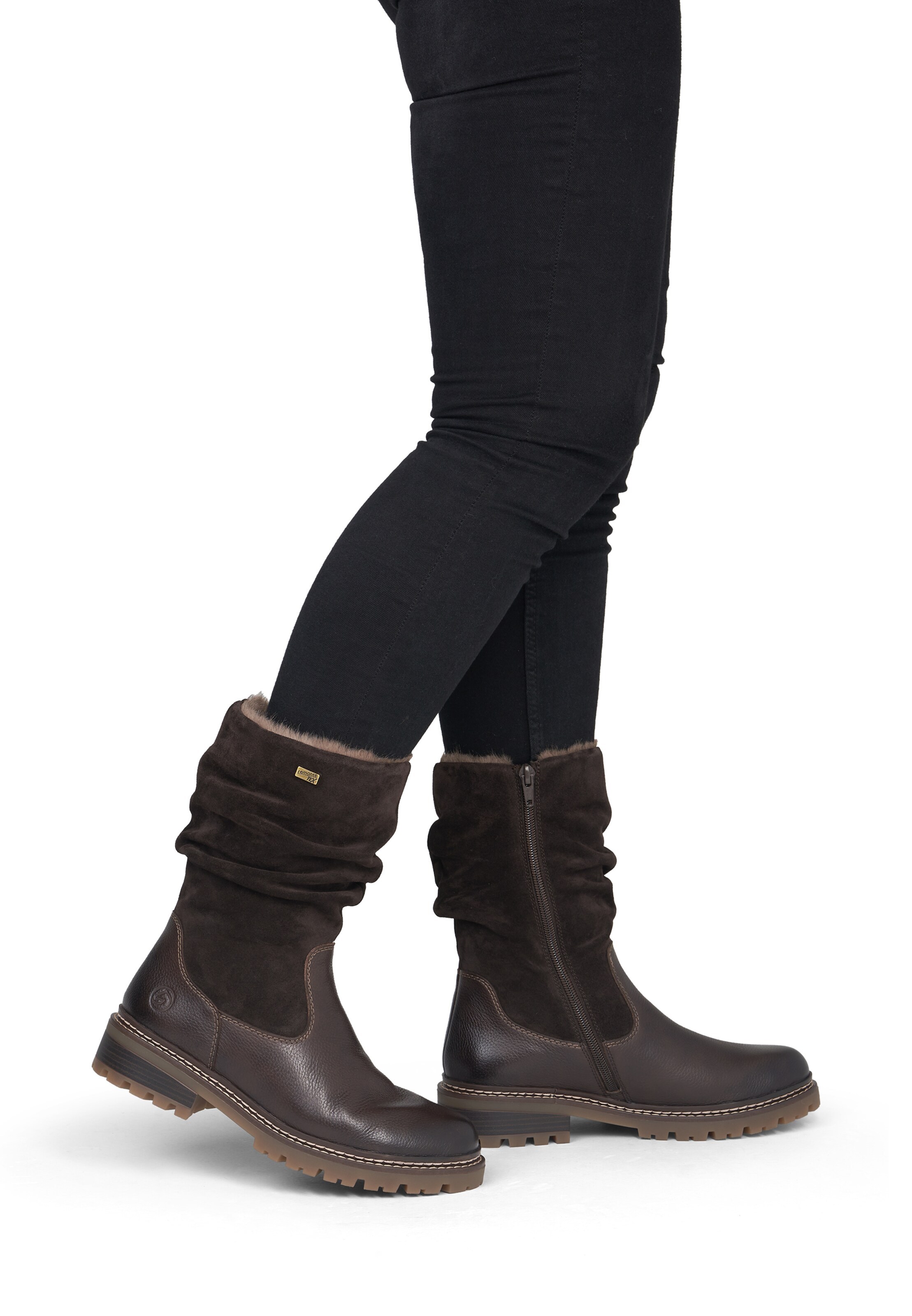 Boots REMONTE en marron : devant