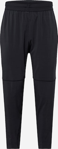 NIKE Ozke Športne hlače | črna barva: sprednja stran