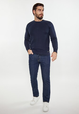 DreiMaster Maritim Pullover in Blau