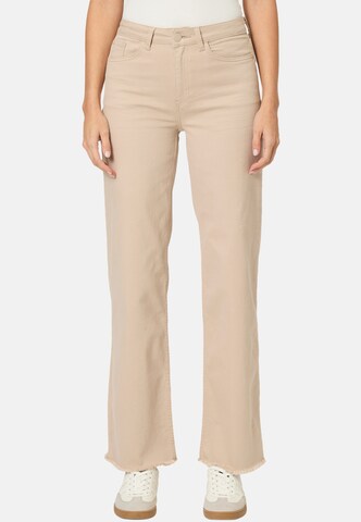 zero Slimfit Jeans 'Witney' in Beige: voorkant