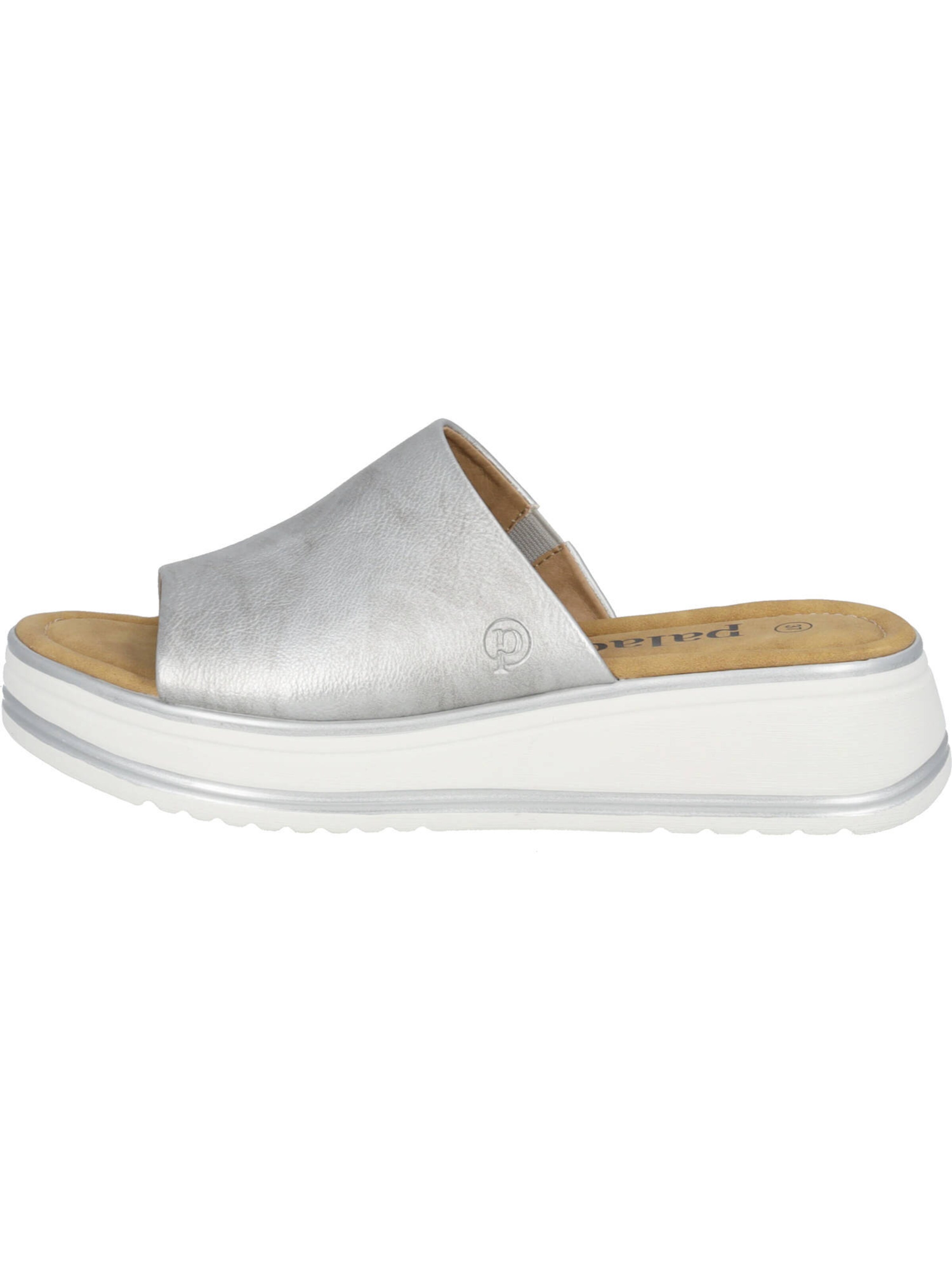 Palado Mule 'Rhat' in Silver: front