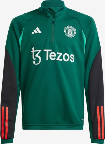 ADIDAS PERFORMANCE Functioneel shirt 'Manchester United Tiro 23' in Groen: voorkant