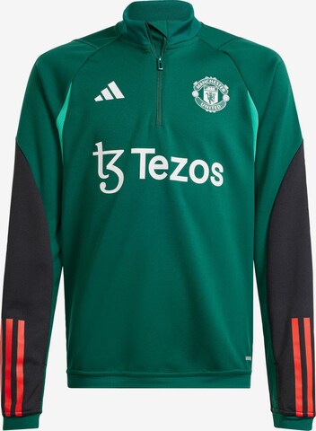 T-Shirt fonctionnel 'Manchester United Tiro 23' ADIDAS PERFORMANCE en vert : devant