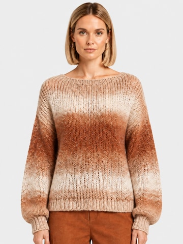 Cardigan 'Ine' WEARABLE STORIES en beige