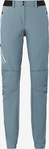 VAUDE Outdoor trousers 'Scopi II' in Blue: front