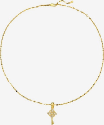 Chaîne 'New Beginnings' Hey Happiness en or : devant