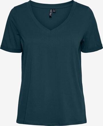 PIECES Shirt 'RIA' in Groen: voorkant