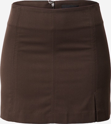 Monki Skirt 'Elin' in Brown: front
