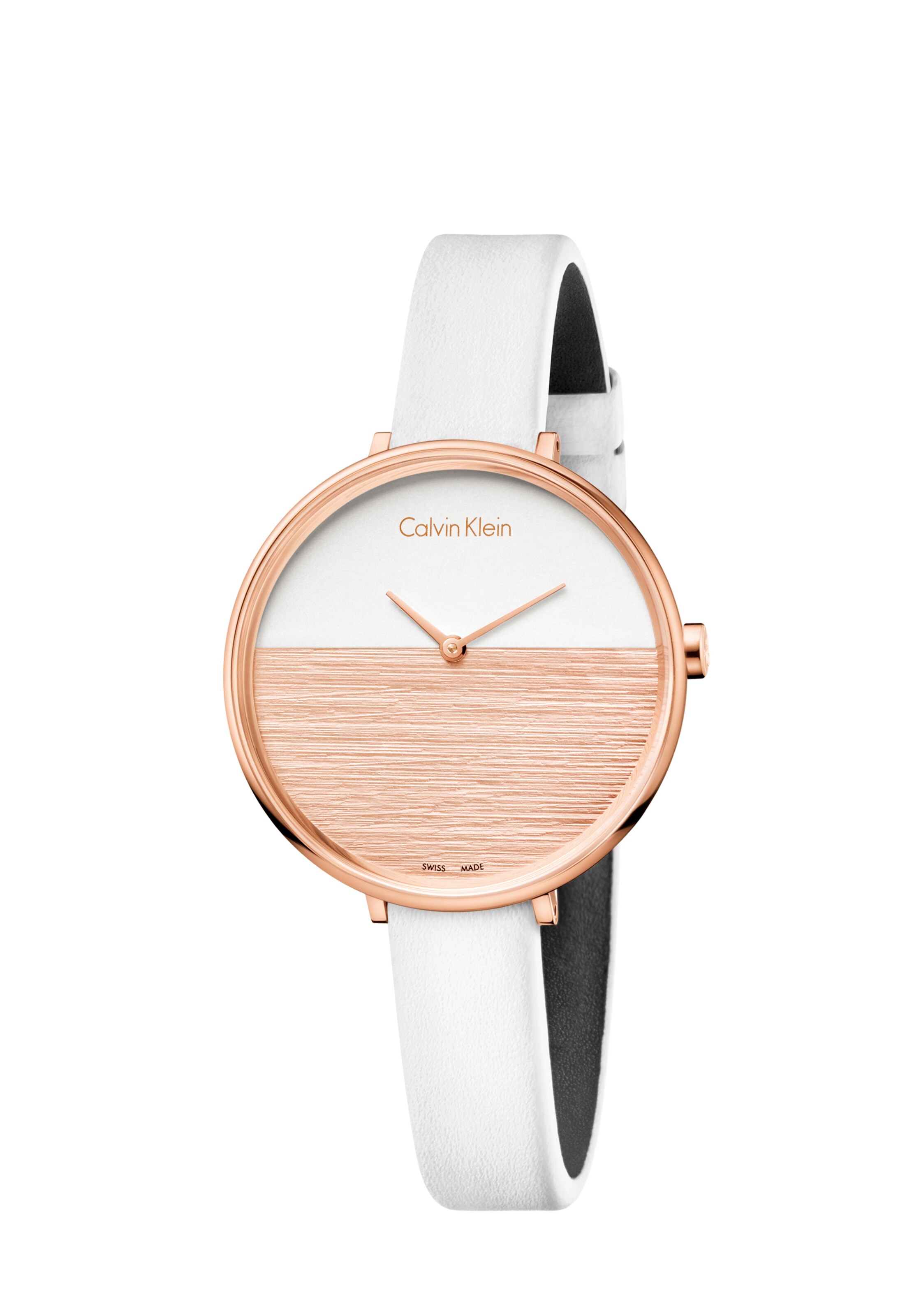 Frauen Uhren Calvin Klein Quarzuhr 'K7A236LH' in Rosa, Weiß - WE11186 Frauen Uhren Calvin Klein Quarzuhr 'K7A236LH' in Rosa, Weiß - WE11186