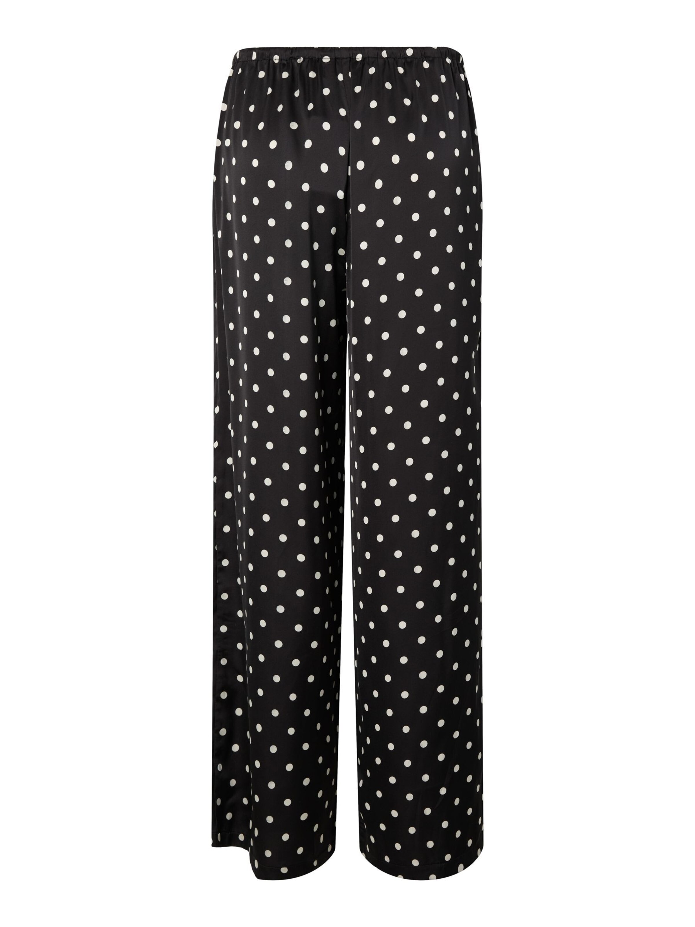 PIECES - Pierna ancha Pantalón 'PCJYTTA' en negro