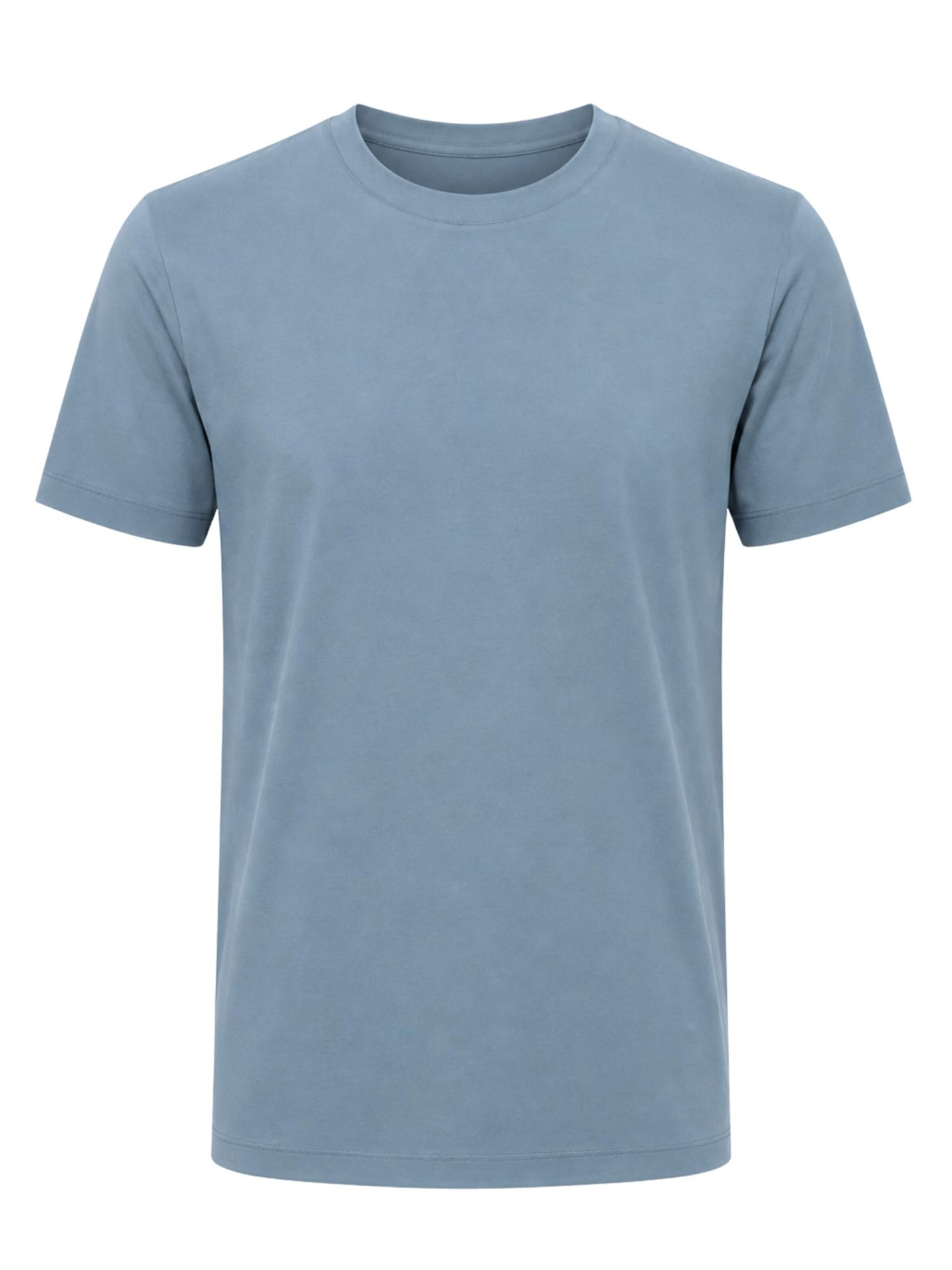 True North Shirt 'Kurzarmshirt' in Blue: front