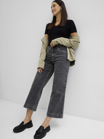 bonprix Loosefit Jeans in Grau