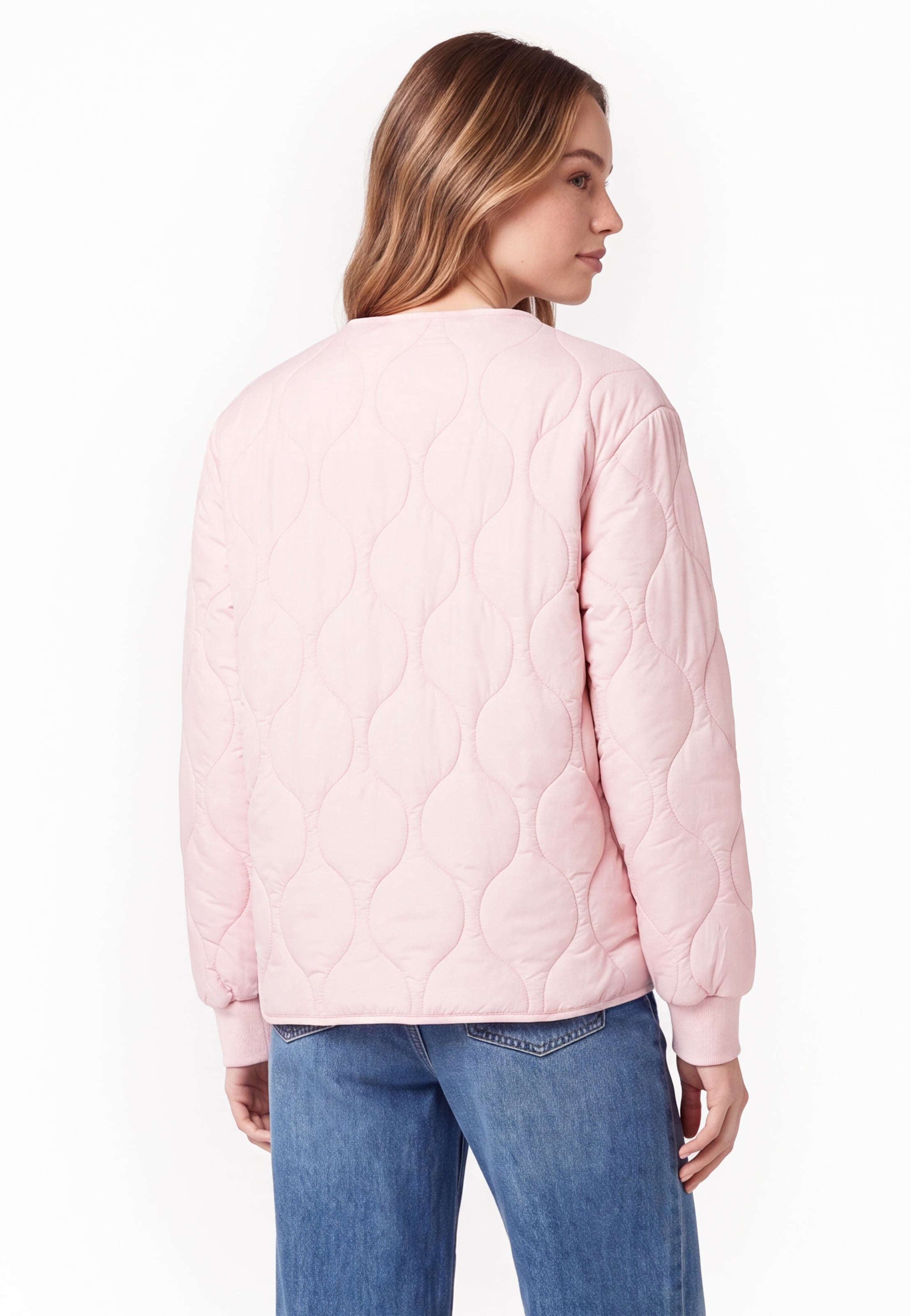 MYMO - Chaqueta de entretiempo en rosa