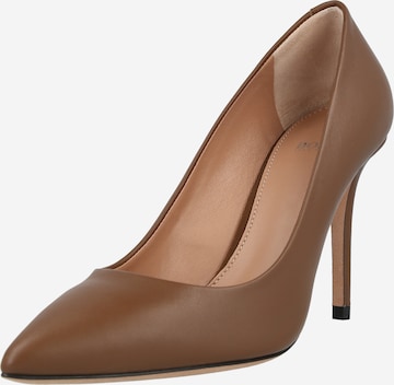 BOSS Black Pumps 'Eddie' in Braun: predná strana
