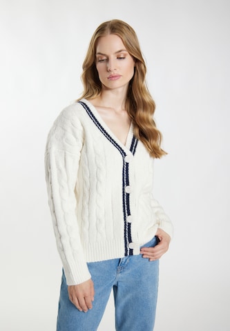 Cardigan DreiMaster Maritim en blanc