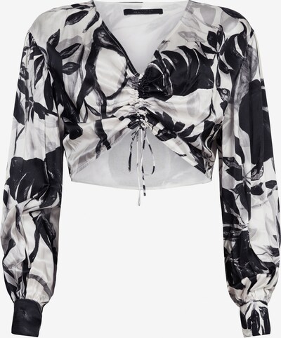 AllSaints Blouse 'CARLA' in Grey / Black / White, Item view