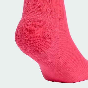 ADIDAS PERFORMANCE - Meias de desporto 'Linear' em rosa