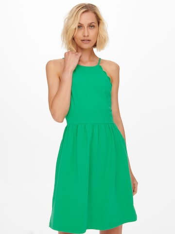 Robe d’été 'AMBER' ONLY en vert : devant