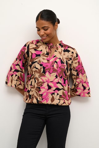 Kaffe Bluse 'Dorita' i blandingsfarvet: forside