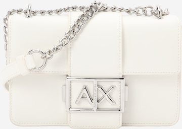 ARMANI EXCHANGE Torba na ramię 'JODIE' w kolorze biały: przód