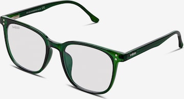 Smooder Brillen 'Kampak Blue Light' in Grün: Vorderseite