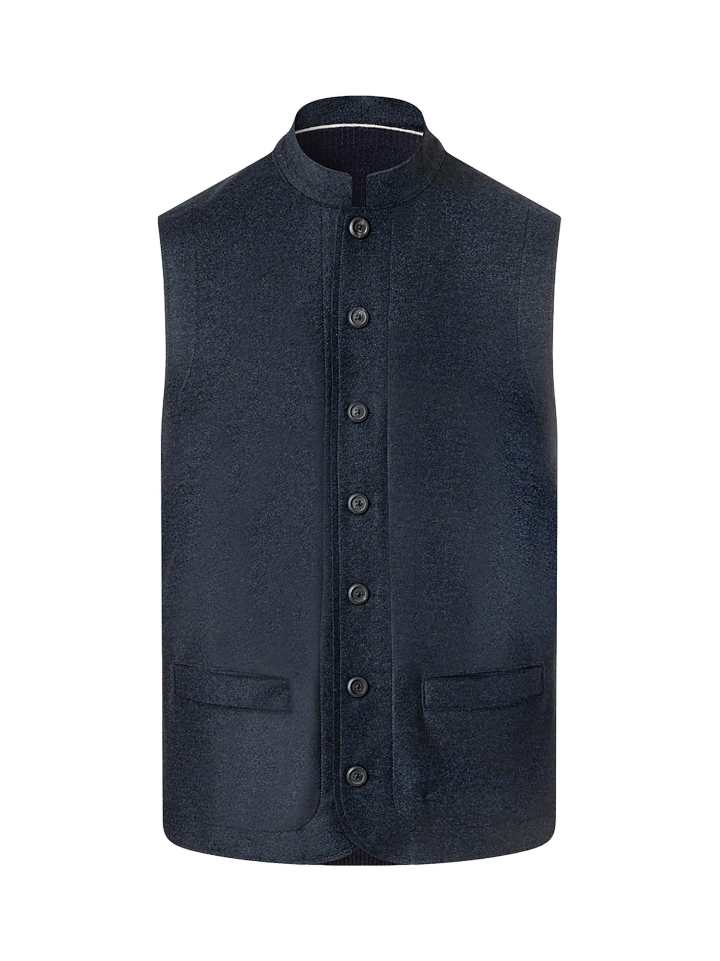 MAERZ Muenchen Bodywarmer in Blauw: voorkant