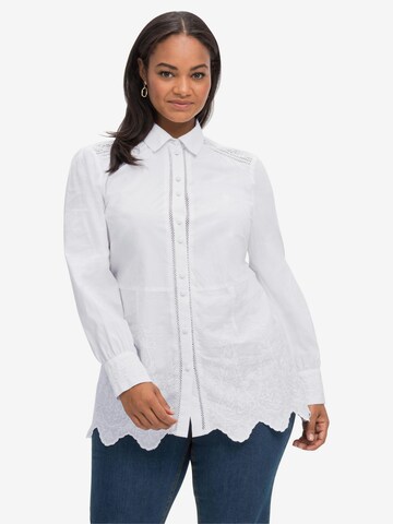 sheego by Joe Browns Blouse in White: front