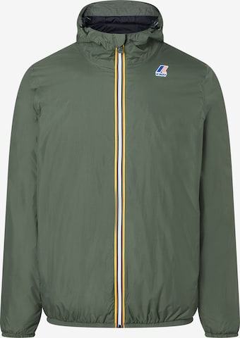 K-Way Performance Jacket 'LE VRAI 4.0 CLAUDE WARM' in Green: front