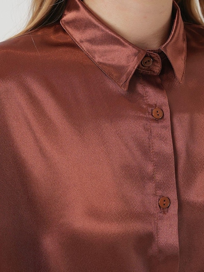 Bigdart Blouse in de kleur Bruin, Productweergave