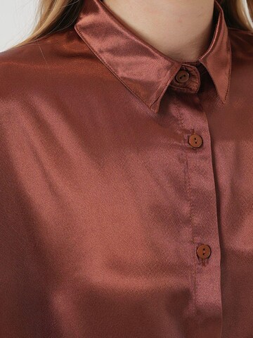 Bigdart - Blusa em castanho