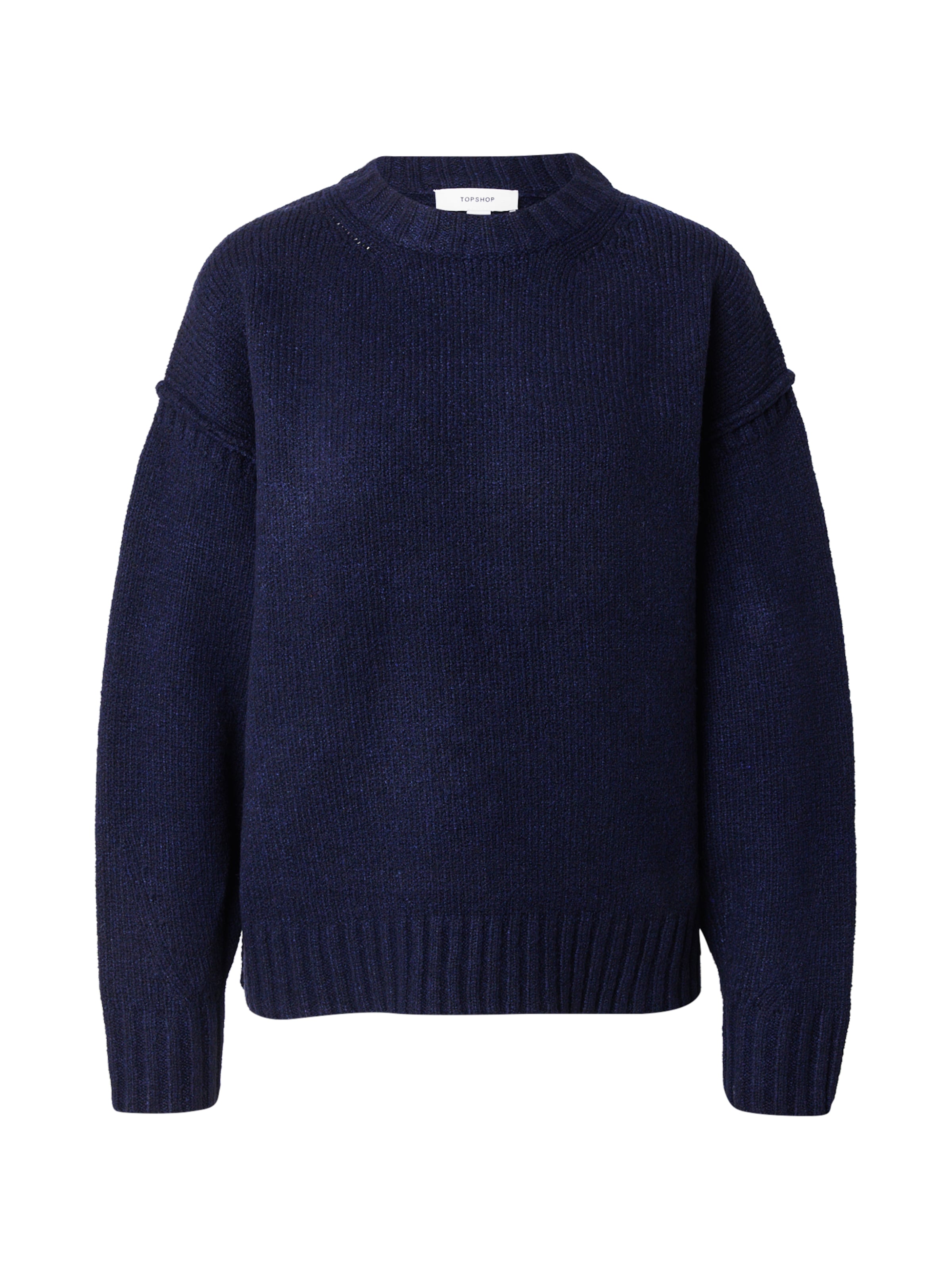 TOPSHOP Svetr 'SALLY' – modrá: přední strana