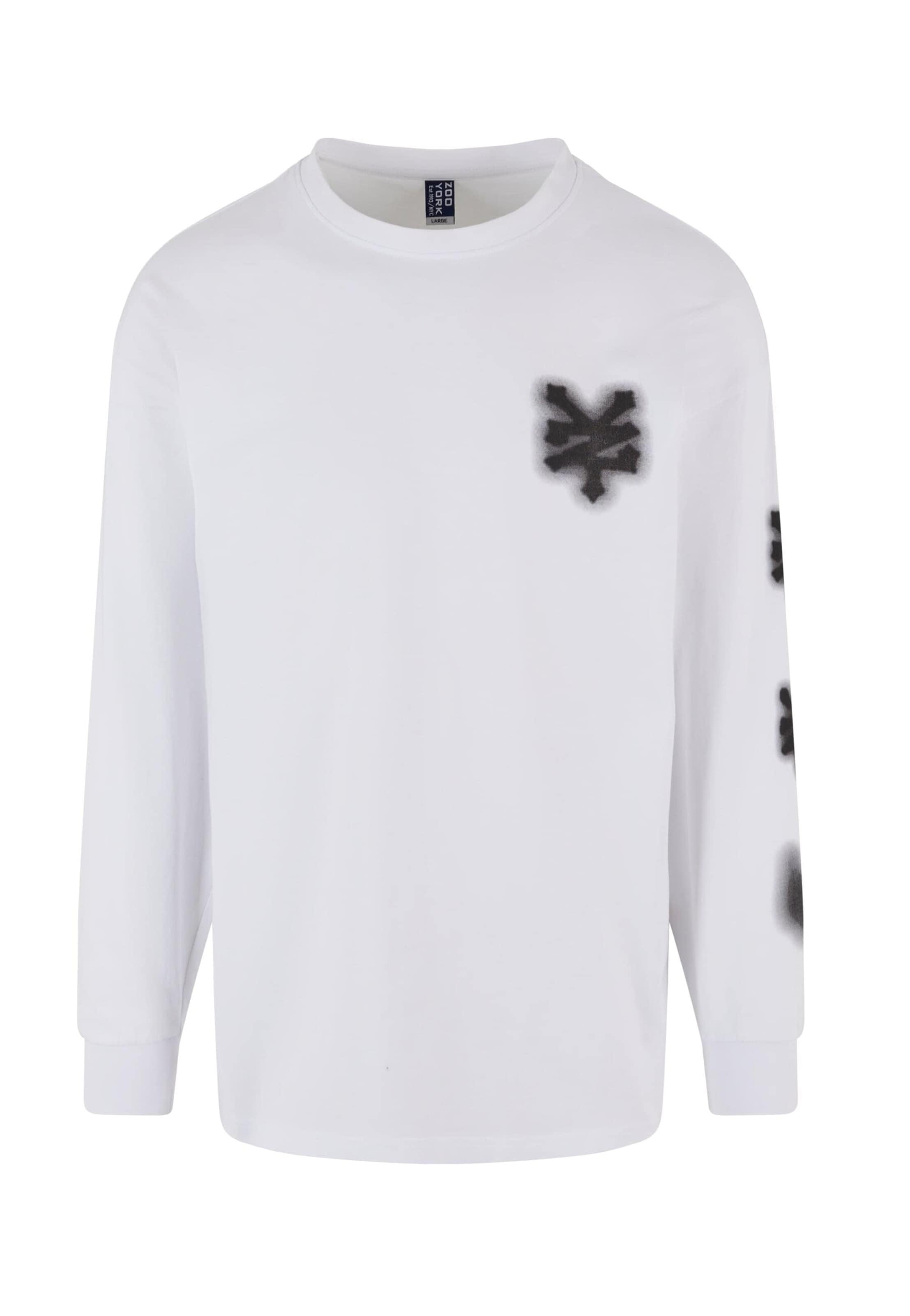 balts ZOO YORK T-Krekls 'Zoo York Visual': no priekšpuses