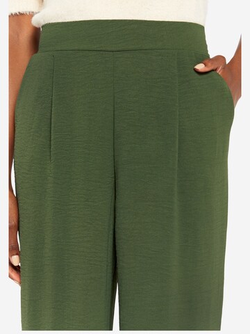 Wide Leg Pantalon à pince LolaLiza en vert