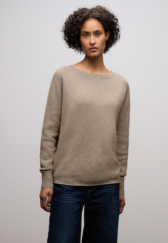 STREET ONE Pullover in Beige: Vorderseite