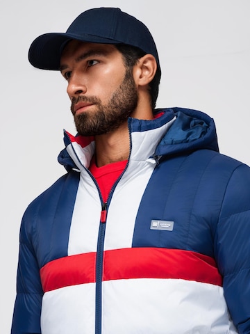 Ombre Winter jacket in Blue