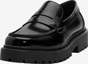 Pull&Bear Slipper in Schwarz: predná strana