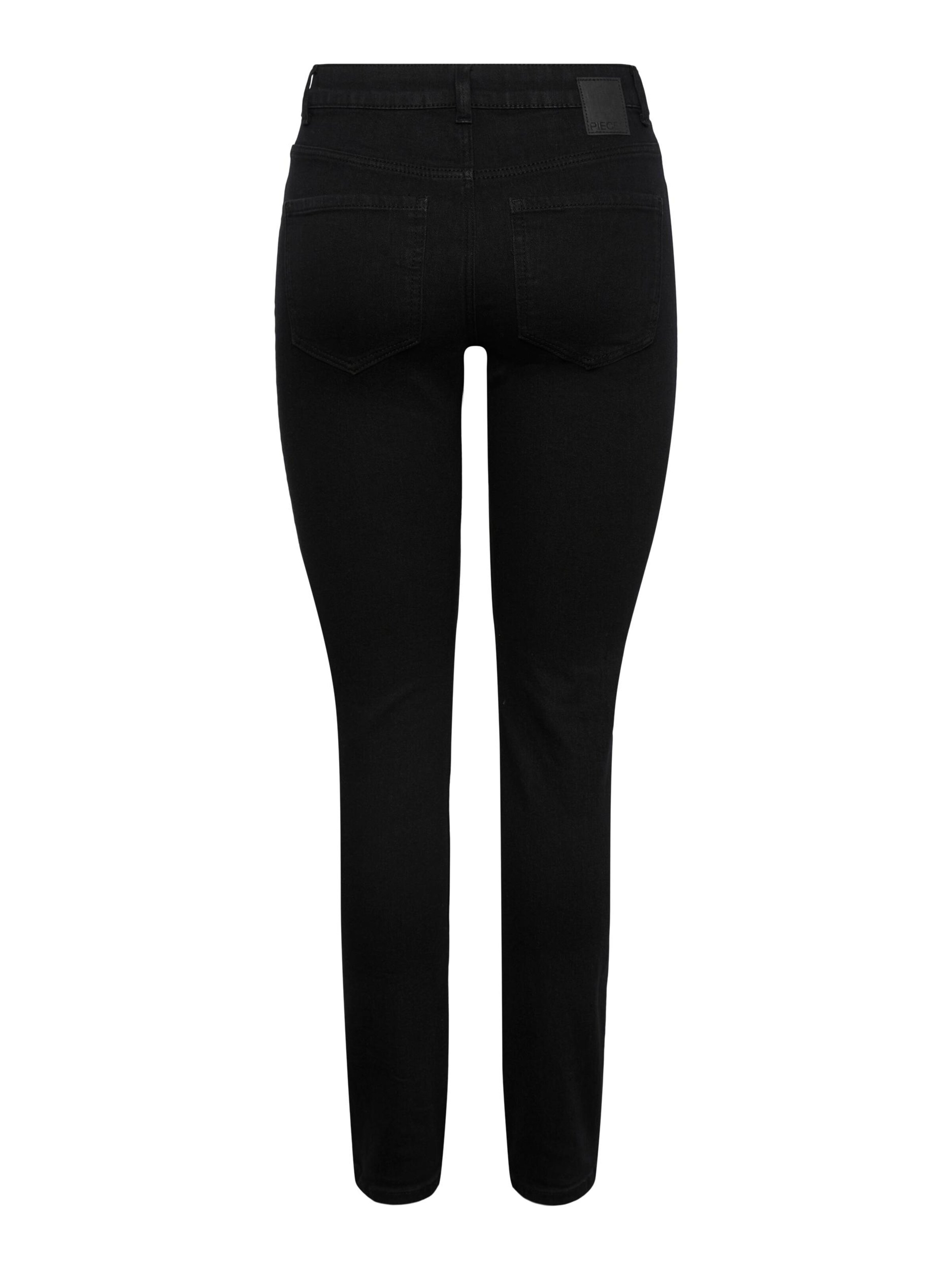 Slimfit Jeans 'Nunna' de la PIECES pe negru