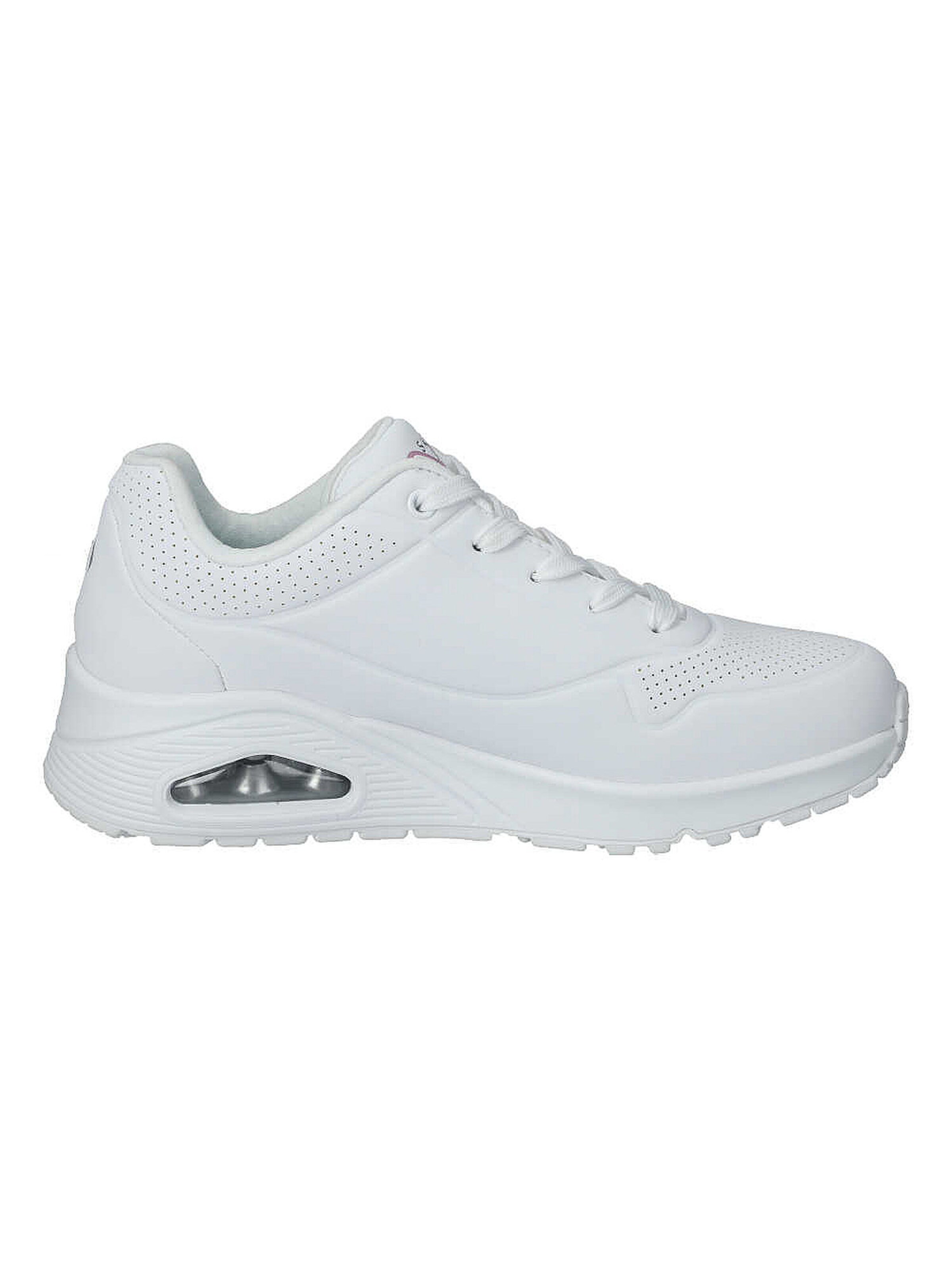 SKECHERS Platform trainers 'Uno - Changed Love' in White