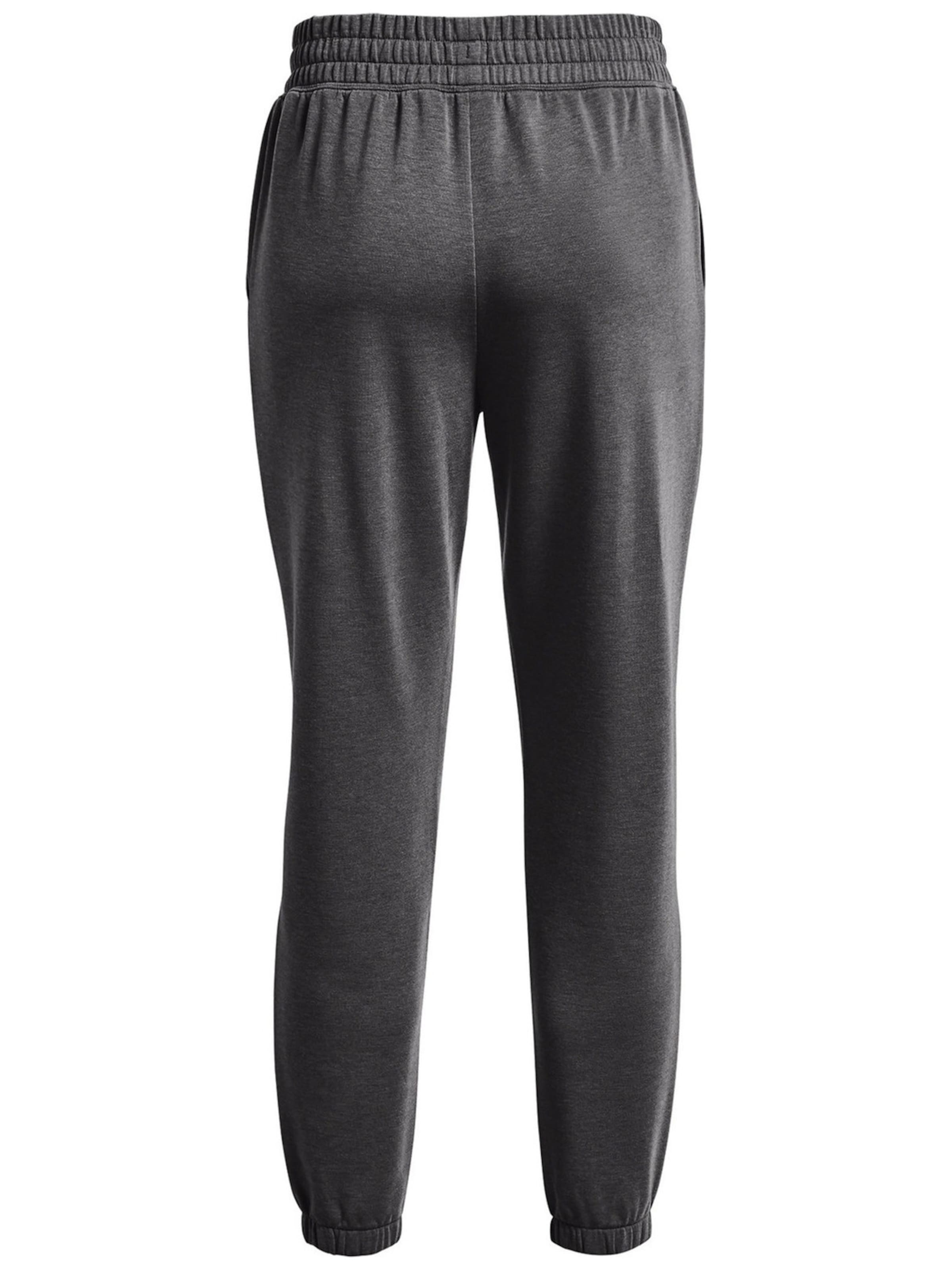 UNDER ARMOUR Regular Sports trousers 'Rival Terry' in Grey