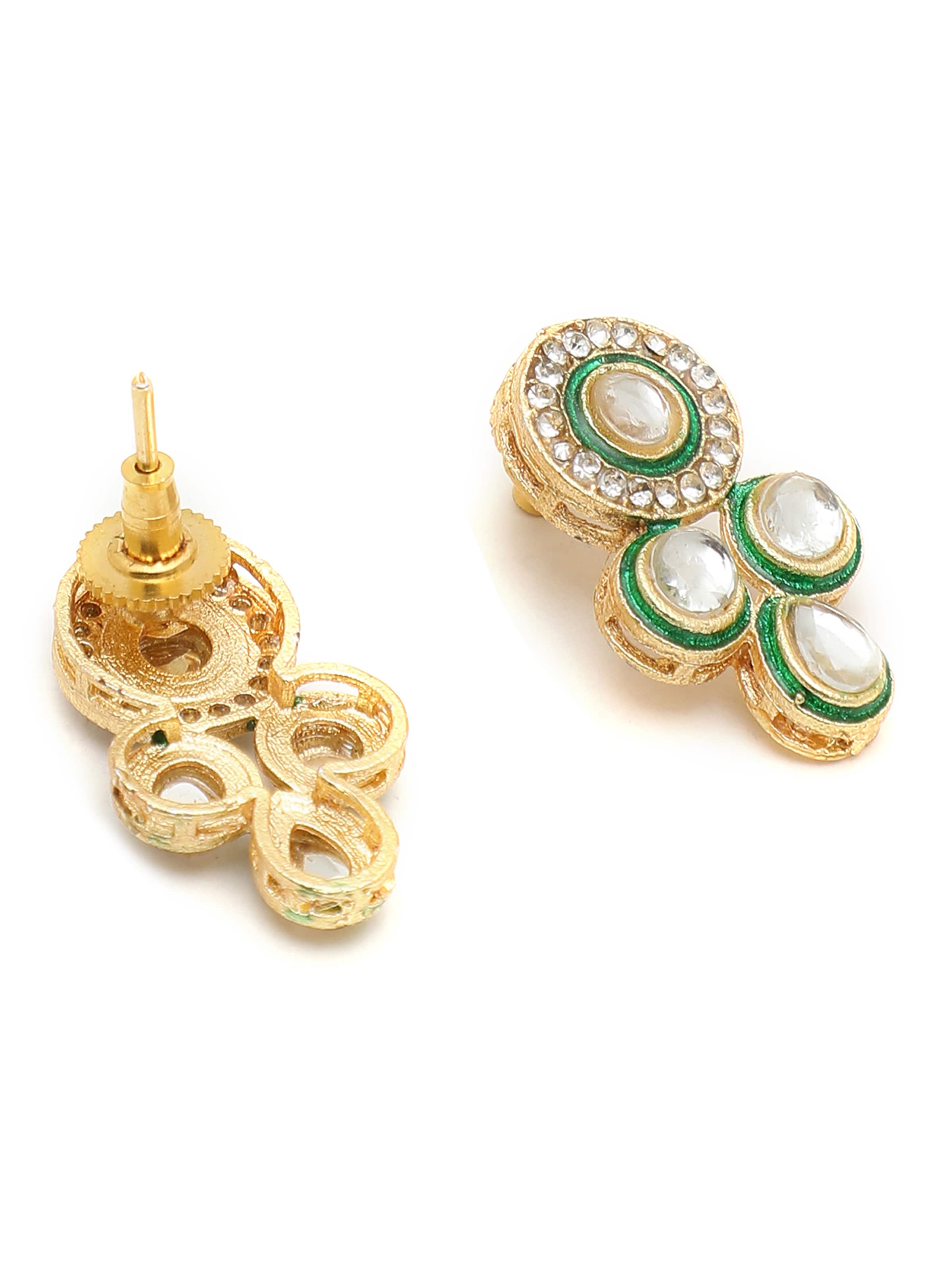 Parure de bijoux 'Asiya' SOHI en vert