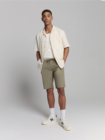 Regular Pantalon No Excess en vert