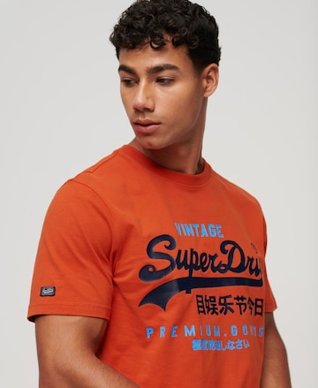 Superdry T-shirt i orange