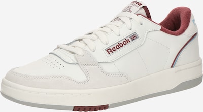 Reebok Niske tenisice 'PHASE COURT' u tamno crvena / bijela / prljavo bijela, Pregled proizvoda