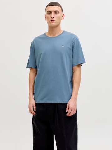 T-Shirt 'JJEPaulos' JACK & JONES en bleu : devant