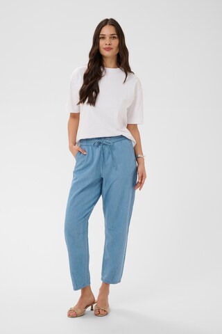 Regular Pantalon 'Jade' Kaffe en bleu : devant