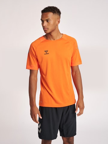 Hummel Fodboldtrøje 'Lead' i orange: forside