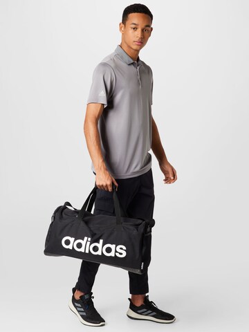 ADIDAS SPORTSWEAR Štandardný strih Športové nohavice 'Essentials Small Logo' - Čierna
