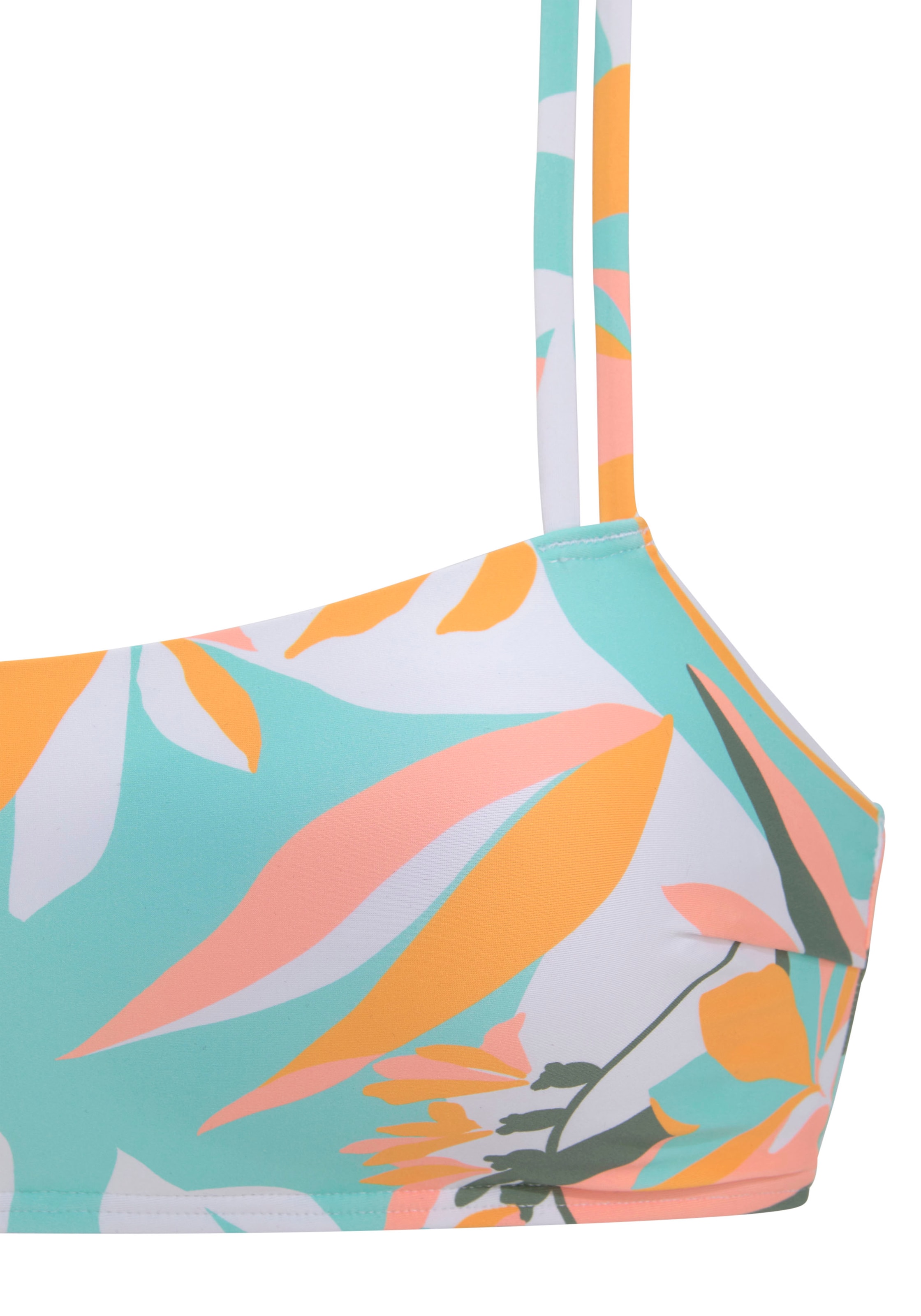 SUNSEEKER Bustier Bikini i grøn