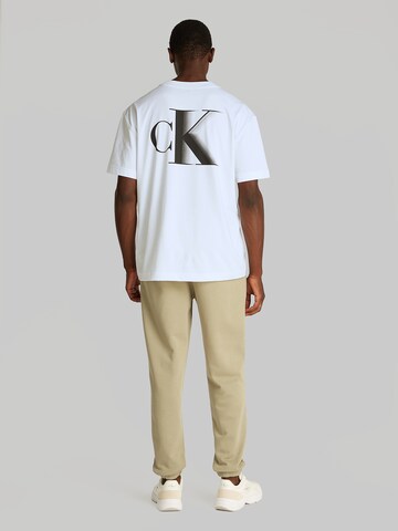 T-Shirt Calvin Klein Jeans en blanc