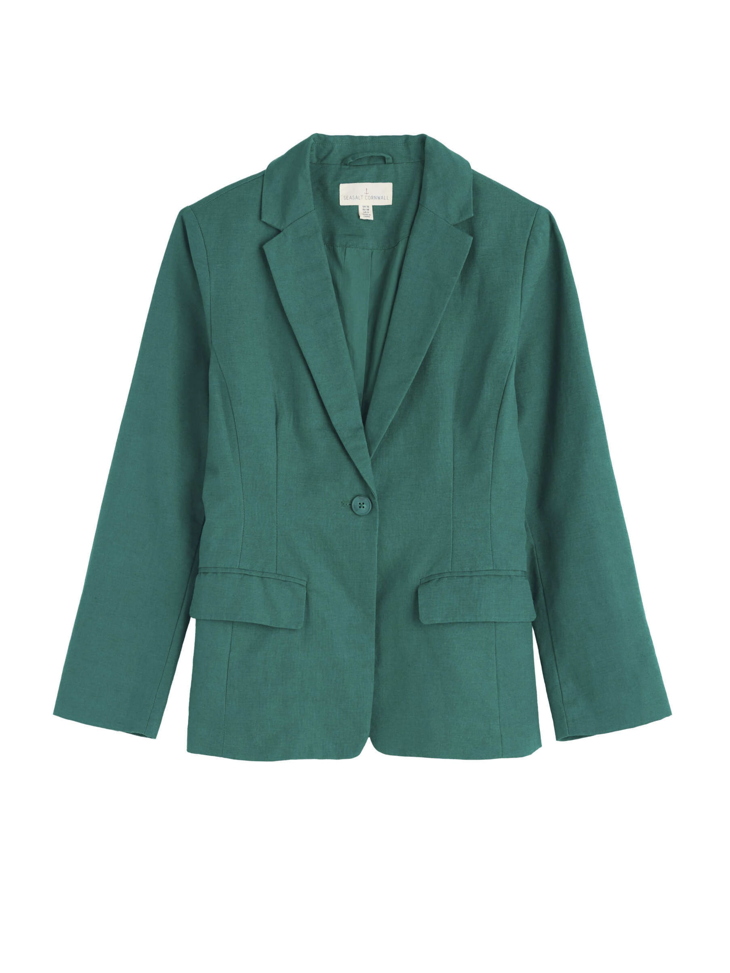 Seasalt Cornwall Bleiseri 'Erica' värissä vihreä: etupuoli